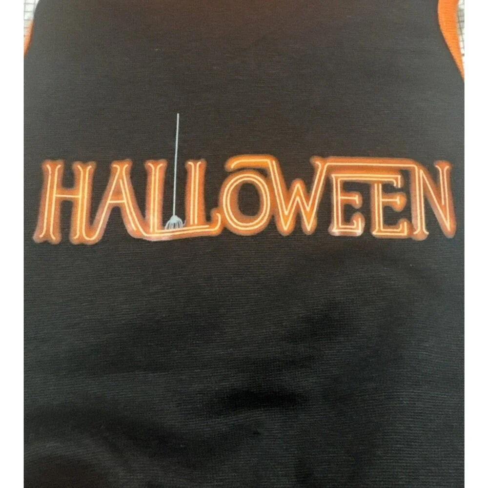 Hyde & Eek Halloween Pet Shirt size S small - Black/Orange -
